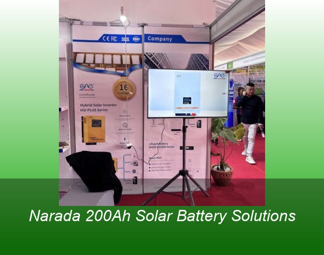 Narada 200Ah Solar Battery Solutions
